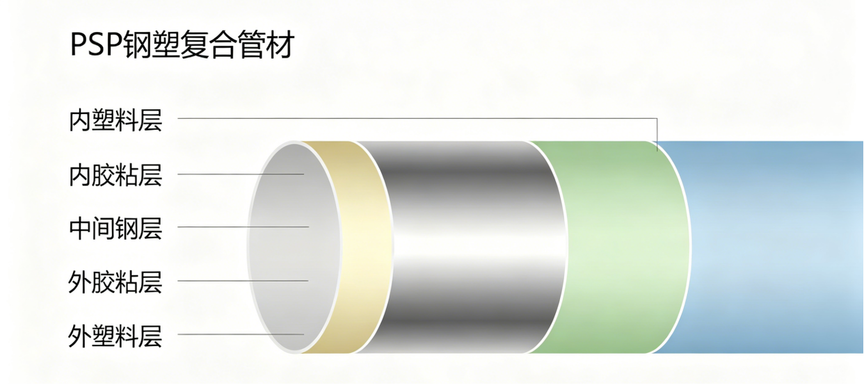 联景管道PSP钢塑复合管结构.png