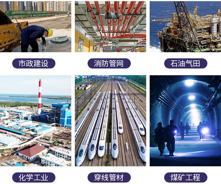 PSP钢塑复合管连接方法:从结构特性到电磁双热熔的技术逻辑(图5) 联景管道PSP钢塑复合管应用领域.png